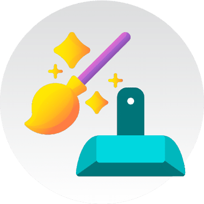 Brooms, Mops & Dust Pans