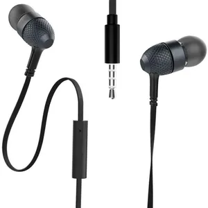 MI-STS B225 Killer Wired in Ear Earphones with Mic Clear Sound Noise Isolating in Ear earphone (Black)
